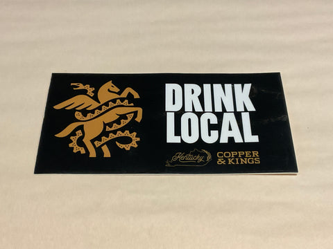 C&K Drink Local Sticker