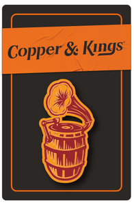C&K Lapel Pin - Barrel Record