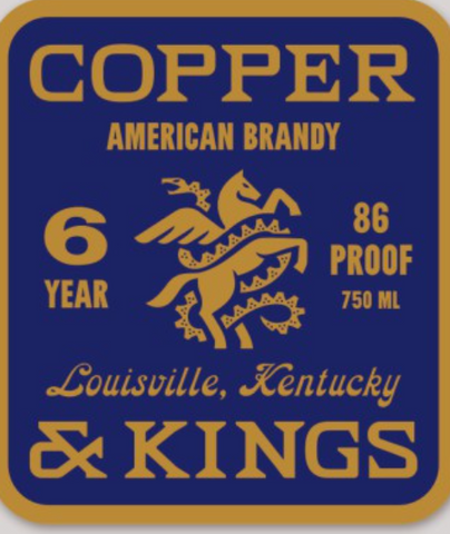 C&K Brandy 6yr Sticker