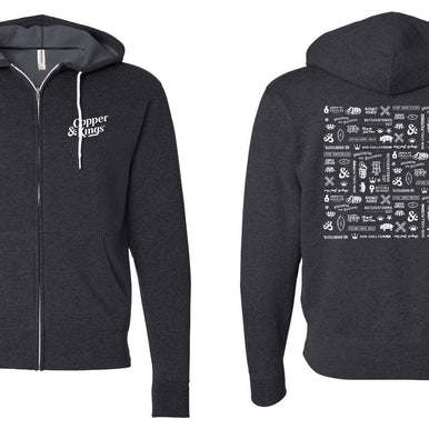 Copper & Kings Zip Hoodie